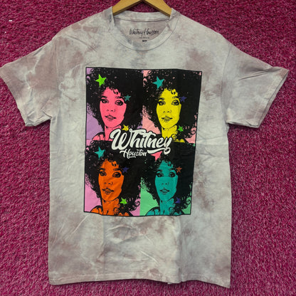 Whitney Houston Wanna Dance wit Somebody Dance Pop Tie Dye M