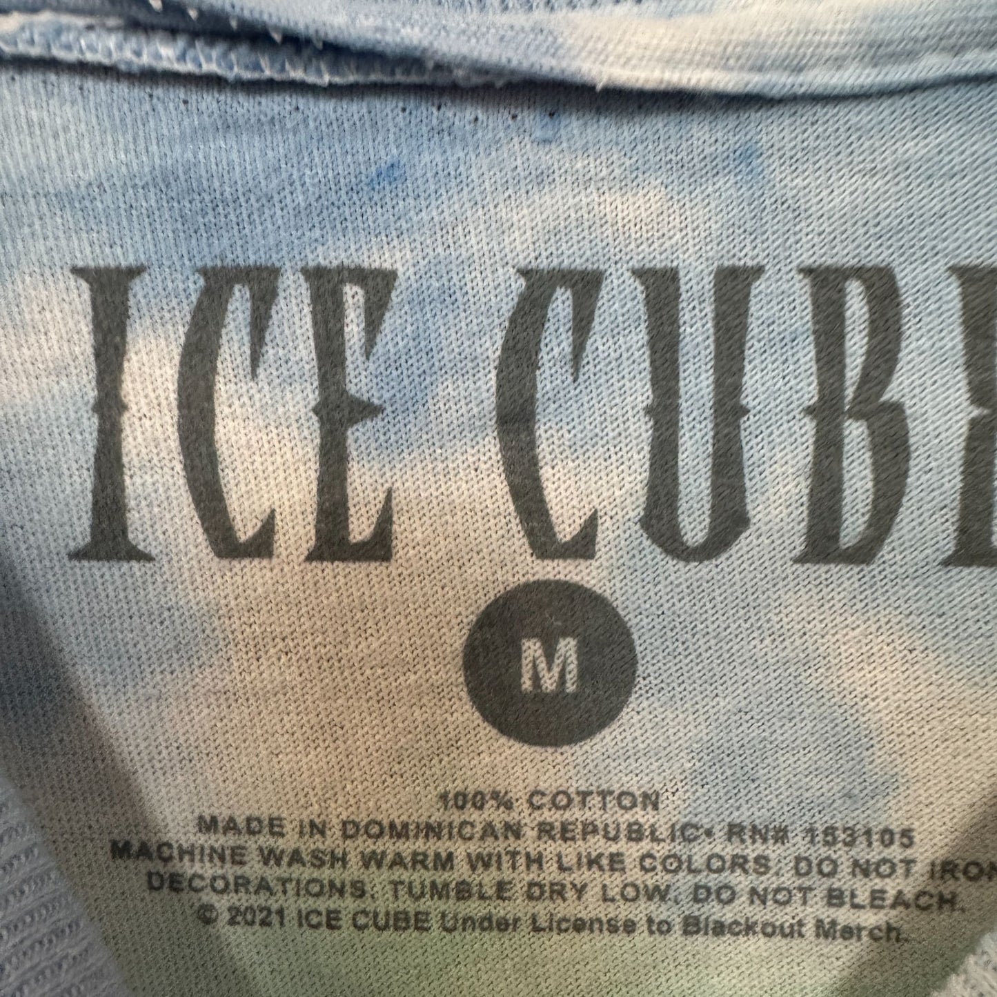 Ice Cube It Was a Good Day Deuces West Coast Rap Tie Dye M