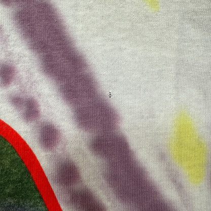 The Rolling Stones Psychedelic Hot Lips Rock Band Tie Dye M