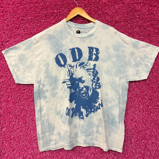 Wutang clan Ol' Dirty Bastard Return to 36 Chambers 1995 tiedye tshirt size large