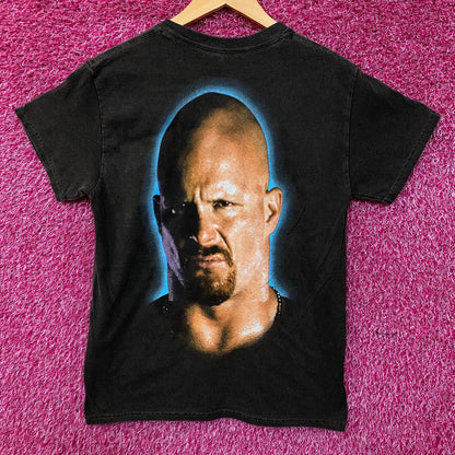WWE "Stone Cold" Steve Austin 3:16 Day Flaming Skull T-Shirt Small
