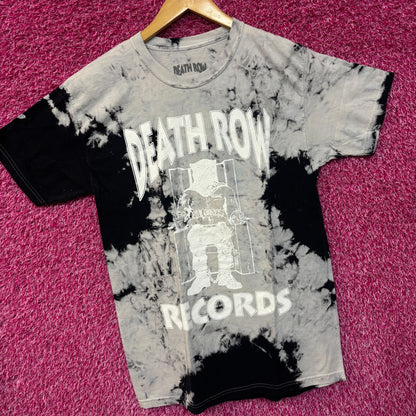 Death Row Records Electric Chair tiedye rap Tshirt medium