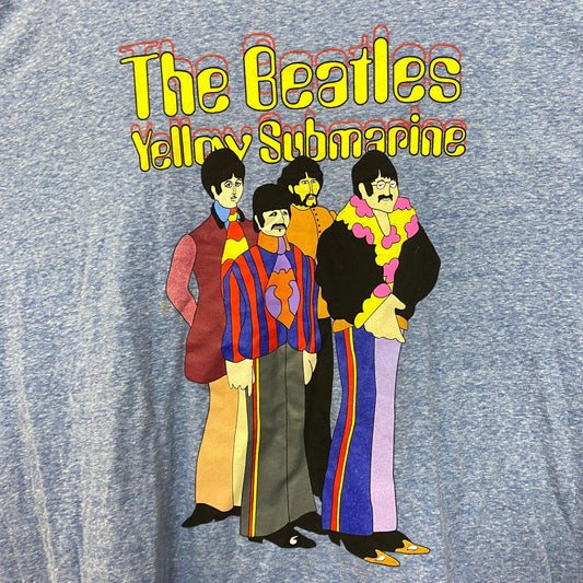 The Beatles Yellow Submarine Album Cover Art Rock Tee 5X