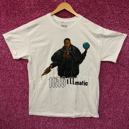 Nas 30 Years of Illmatic Graphic T-Shirt Large