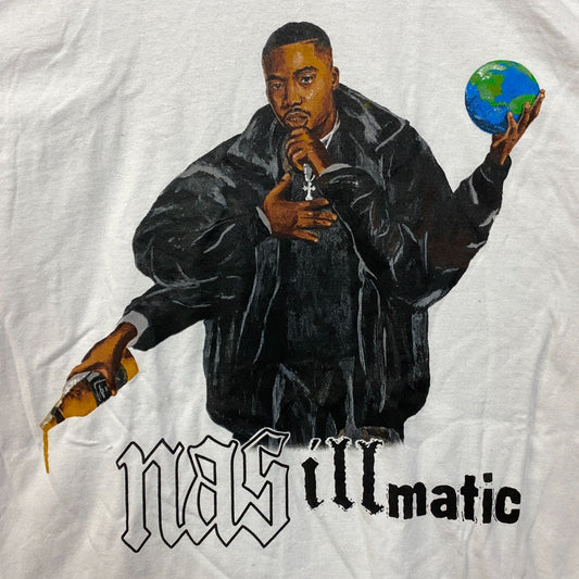 Nas 30 Years of Illmatic Graphic T-Shirt Large