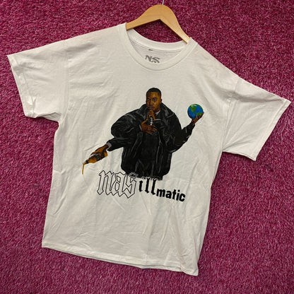 Nas 30 Years of Illmatic Graphic T-Shirt Large