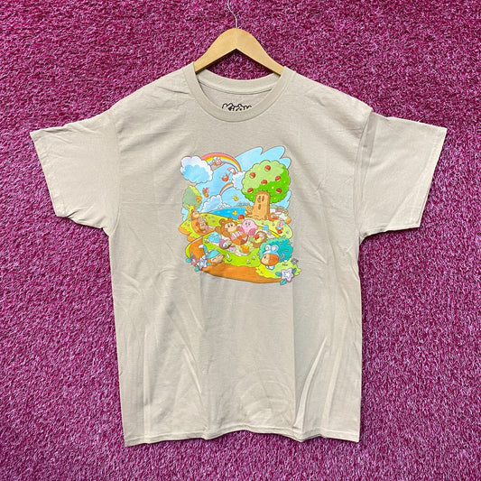 Kirby Dreamland Whispy Woods Picnic Official Nintendo Tee L