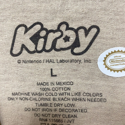 Kirby Dreamland Whispy Woods Picnic Official Nintendo Tee L