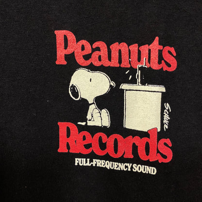 Peanuts Records Full-Frequency Sound Graphic T-Shirt XL