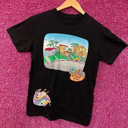 Nickelodeon Rocko's Modern Life Cartoon T-Shirt Small