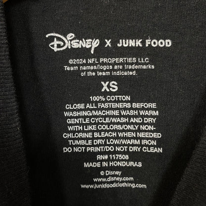 Disney x Junk Food NFL Football Raiders Mickey Mouse T-Shirt XS