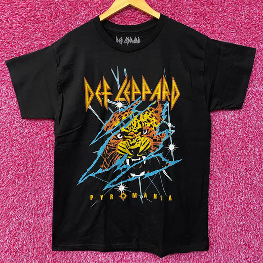 Def Leppard Pyromania Album Cover Art T-Shirt Large