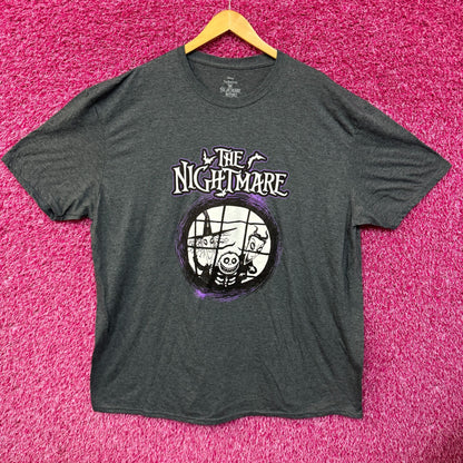 The Nightmare Before Christmas Lock Shock and Barrel T-shirt size 3XL