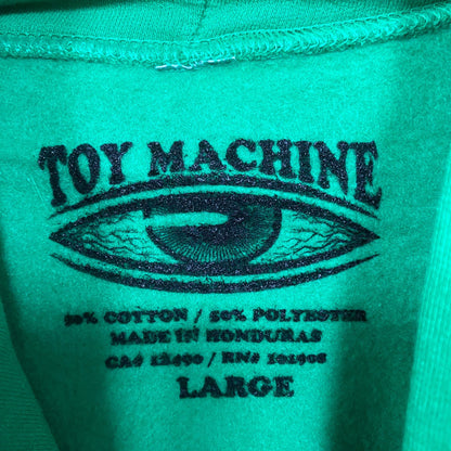 Toy Machine Fist Logo Graphic Hoodie Large
