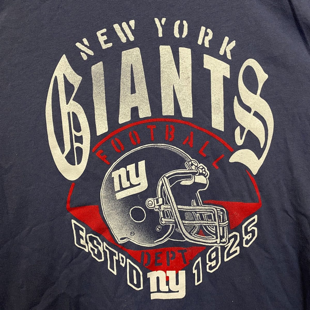 New York Giants 1925 Old English T-shirt size XL