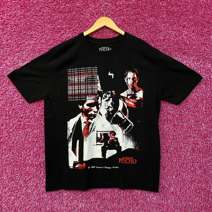 American Psycho Patrick Bateman Movie Graphic T-Shirt Large