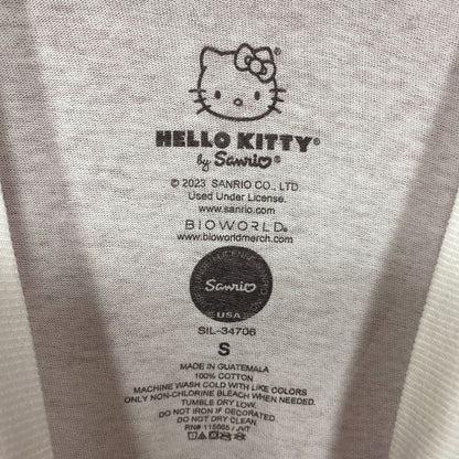 Sanrio Hello Kitty Milk Rainbow Field Kawaii T-Shirt Small