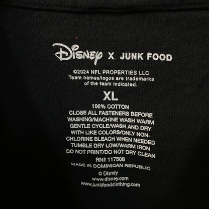 Disney x Junk Food NFL Detroit Lions Mickey Mouse Kick Back Shirt XL