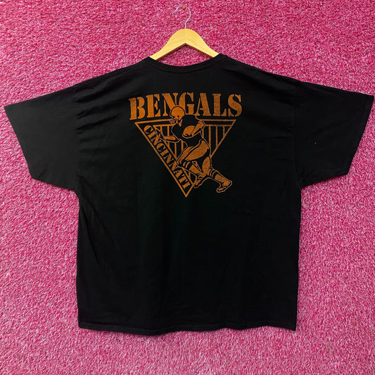 Junk Food Clothing Cincinnati Bengals Drive Graphic T-Shirt 2XL