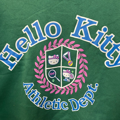 Hello Kitty Athletic Dept Crop Top Sweater size Medium