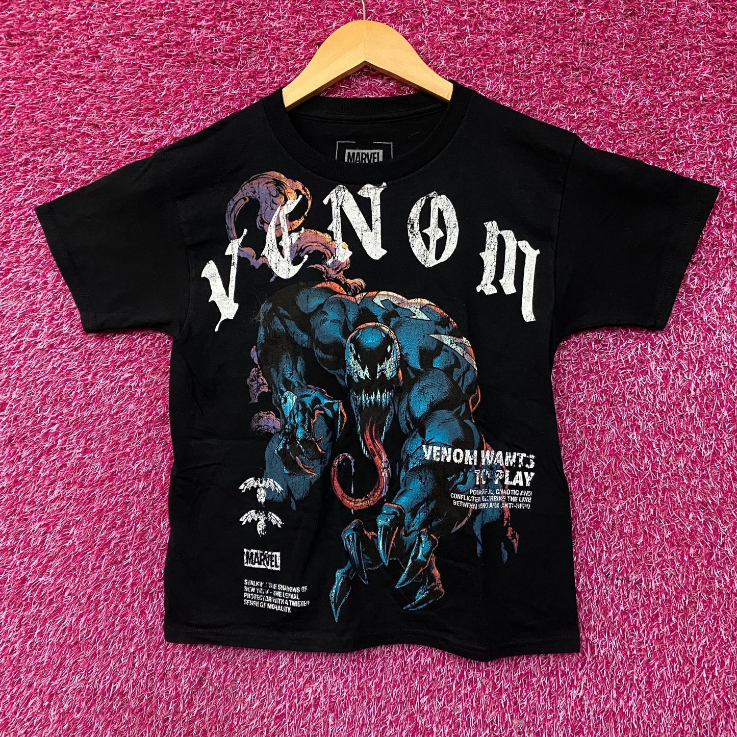 Marvel Venom Symbiote Wants To Play Graphic T-Shirt Small