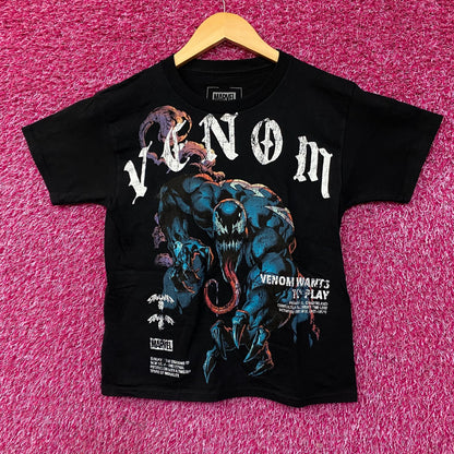 Marvel Venom Symbiote Wants To Play Graphic T-Shirt Small