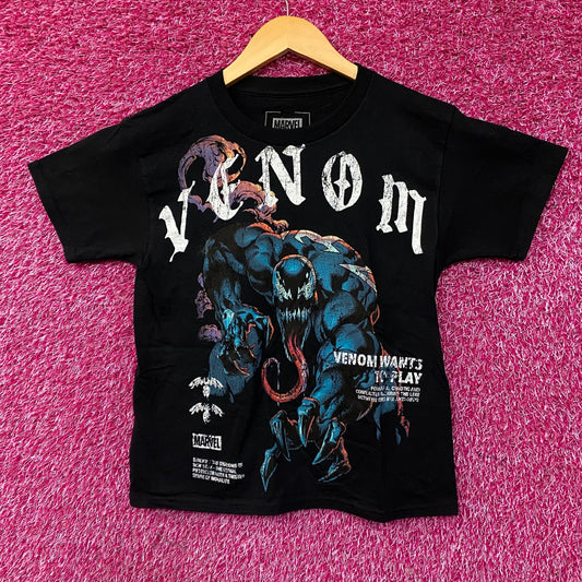 Marvel Venom Symbiote Wants To Play Graphic T-Shirt Small