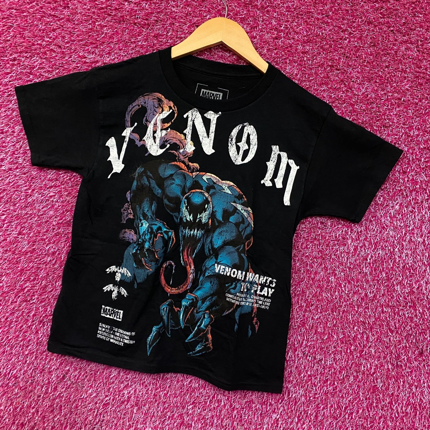 Marvel Venom Symbiote Wants To Play Graphic T-Shirt Small