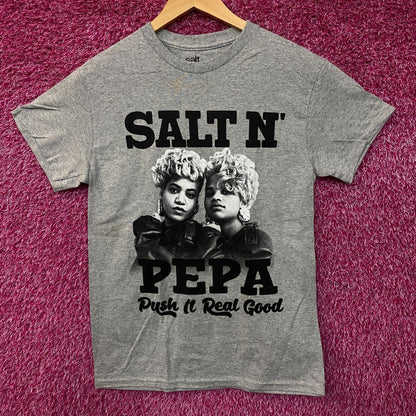 Salt-N-Pepa Hot, Cool & Vicious Push It Real Good Graphic T-Shirt Small