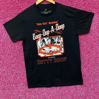 Betty Boop Red Hot Mama Retro Cartoon T-Shirt Medium