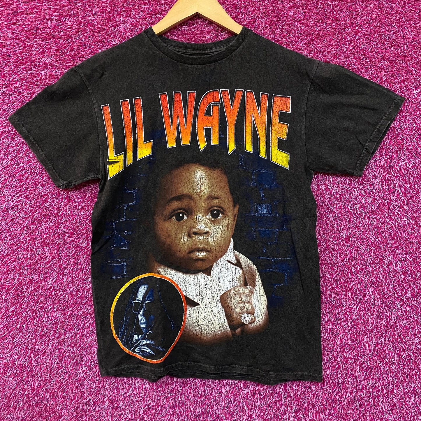 Lil Wayne Tha Carter III Album Hip-Hop T-shirt size medium