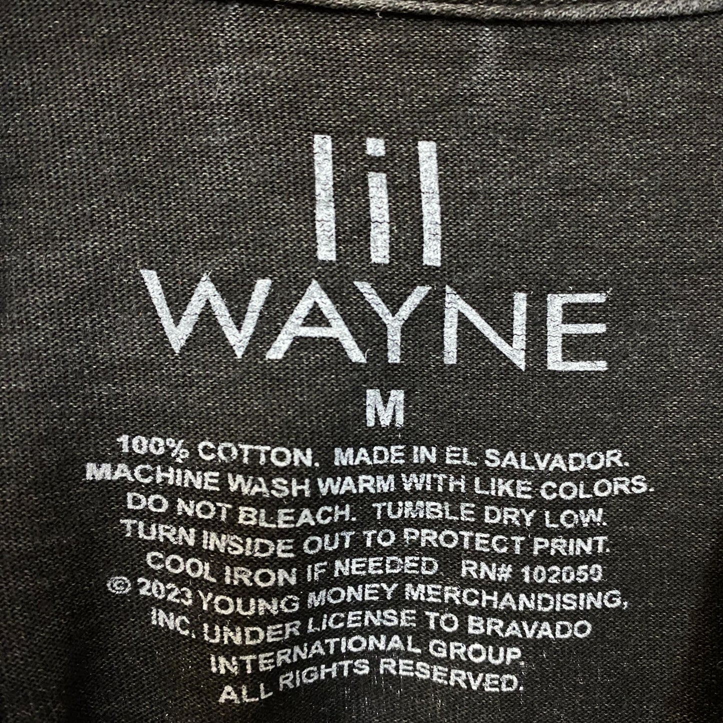 Lil Wayne Tha Carter III Album Hip-Hop T-shirt size medium