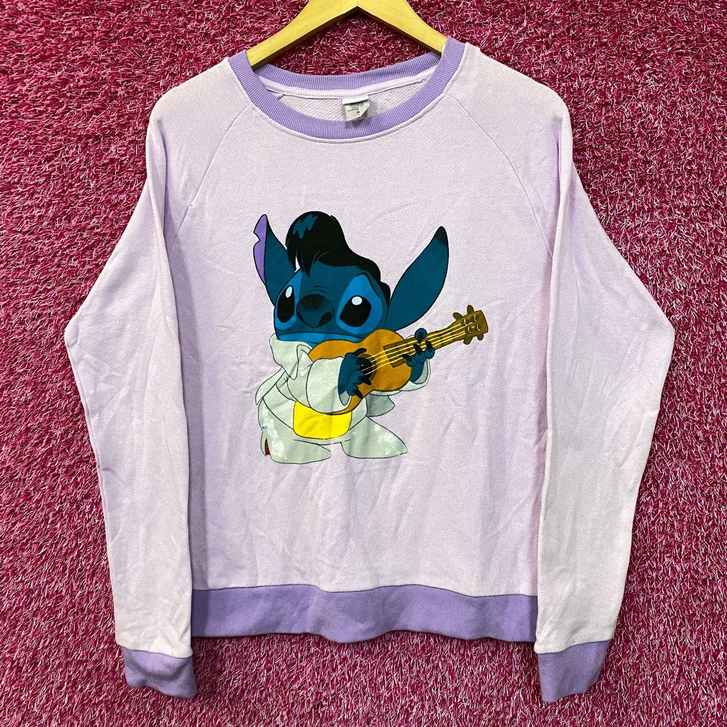 Disney Lilo and Stitch Elvis Stitch crewneck size Medium