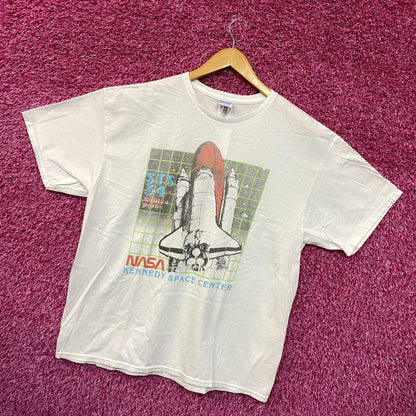 NASA STS 34 Galileo Probe Kennedy Space Center Promo Tee L