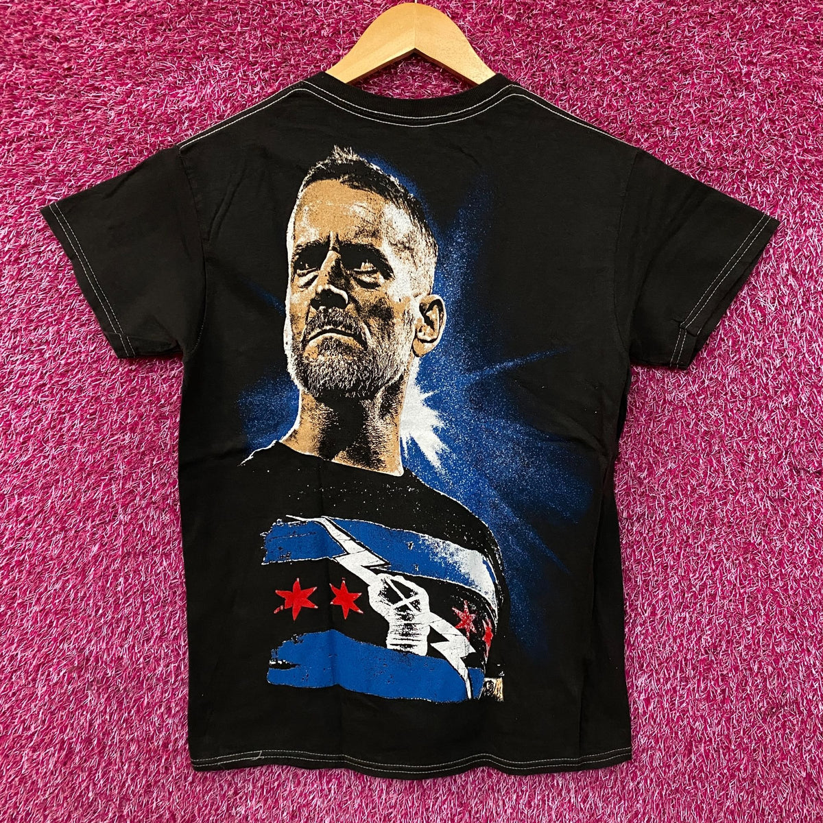 WWE CM Punk "Best in the World" Graphic T-Shirt Small