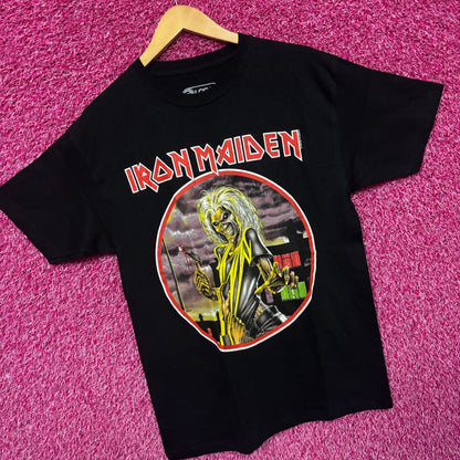 Iron Maiden Killers Album Cover Art Heavy Metal Tee M
