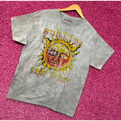 Sublime 40 oz to Freedom Cover Art Ska Rock Tie Dye L