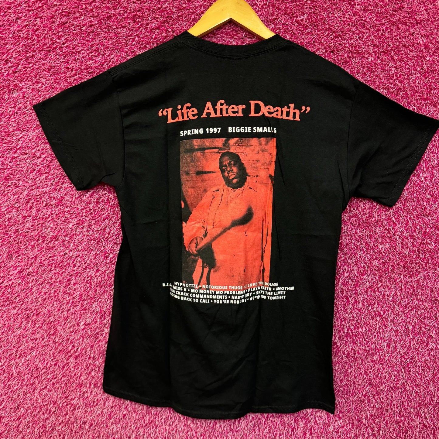 The Notorious B.I.G. 1997 Life After Death Album Rap Tee M