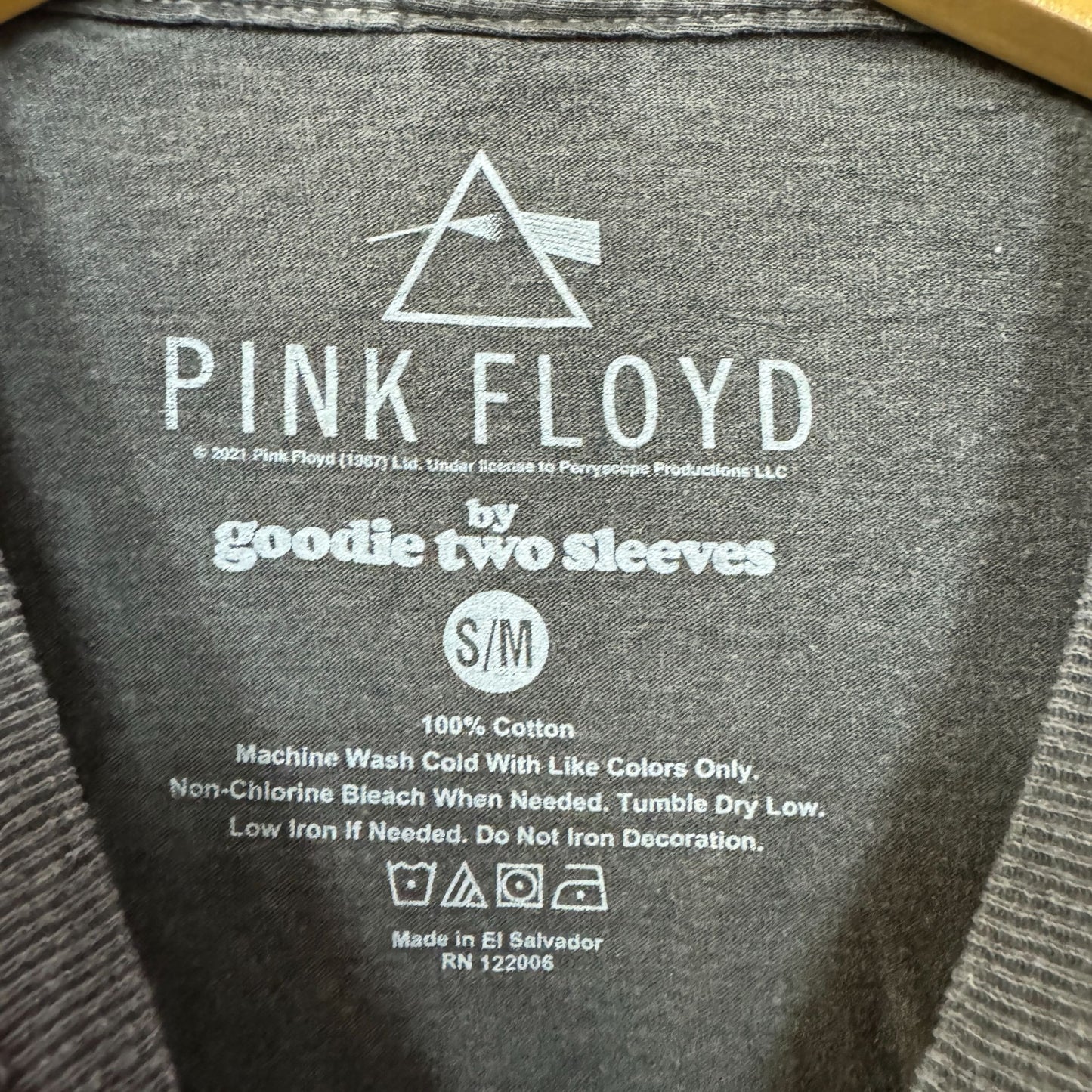 Pink Floyd 1973 Dark Side of the Moon Tour Rock Band Tee S/M