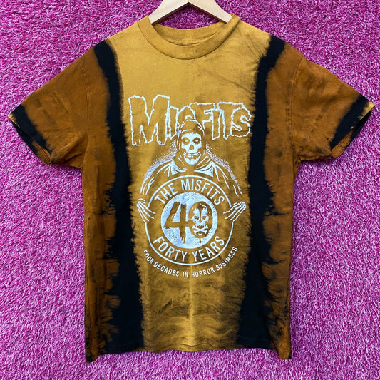 Misfits 40th Anniversary Fiend Skull Tie Dye T-Shirt Medium