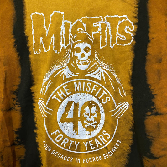 Misfits 40th Anniversary Fiend Skull Tie Dye T-Shirt Medium