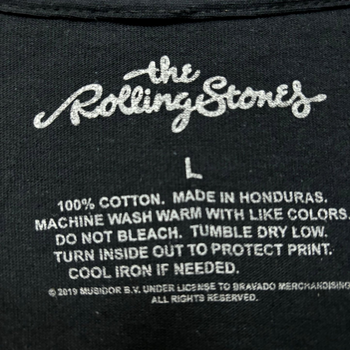 The Stones in Concert the Rolling Stones Hot Lips Womens Rock Tee L
