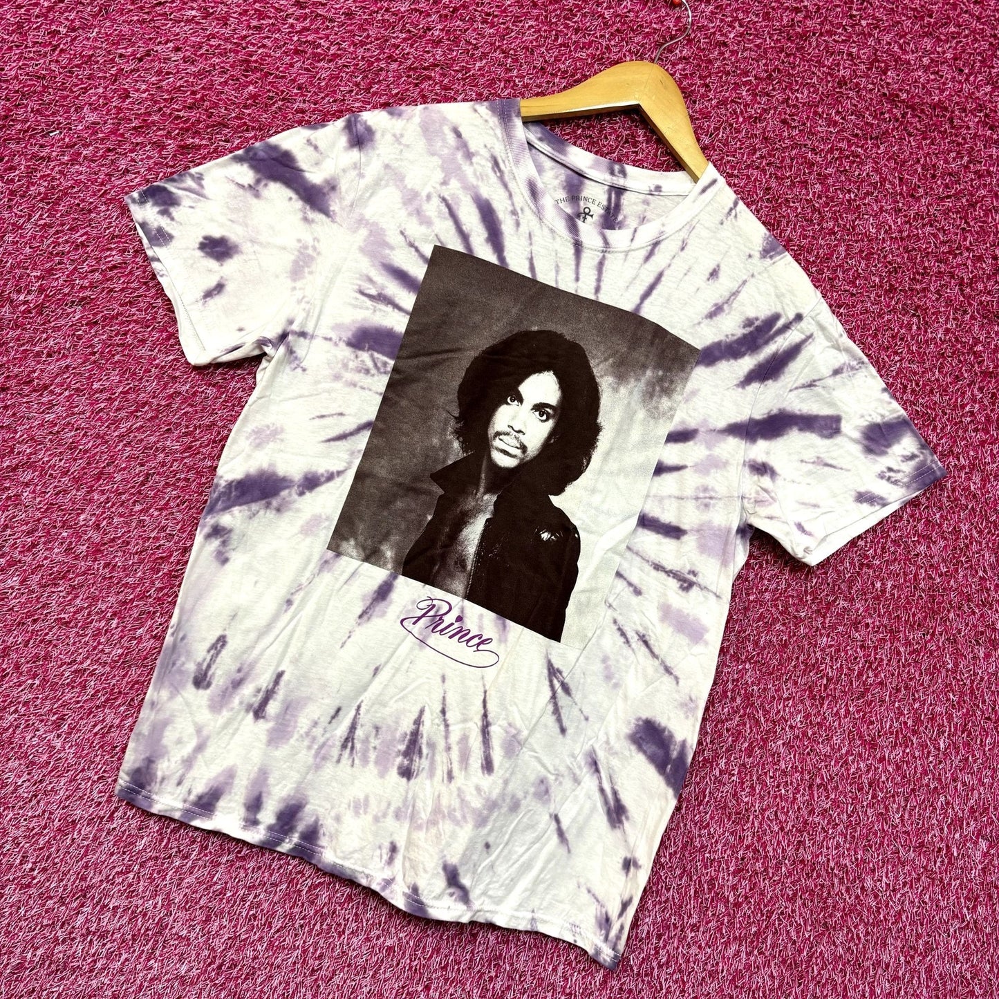 Prince Loring Park Sessions 77 Album Cover Rock Tie Dye L