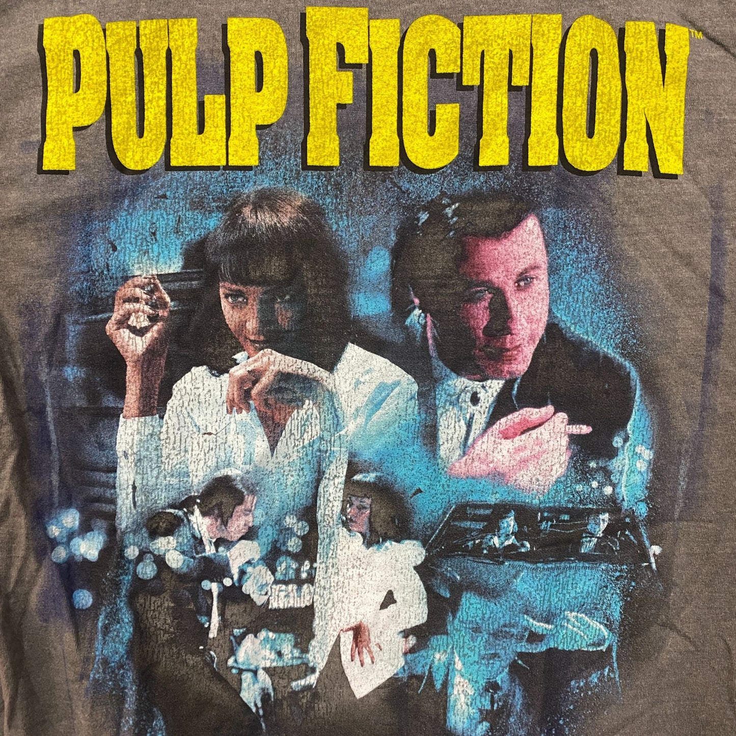 Pulp Fiction Mia Wallace Graphic Design T-Shirt XL