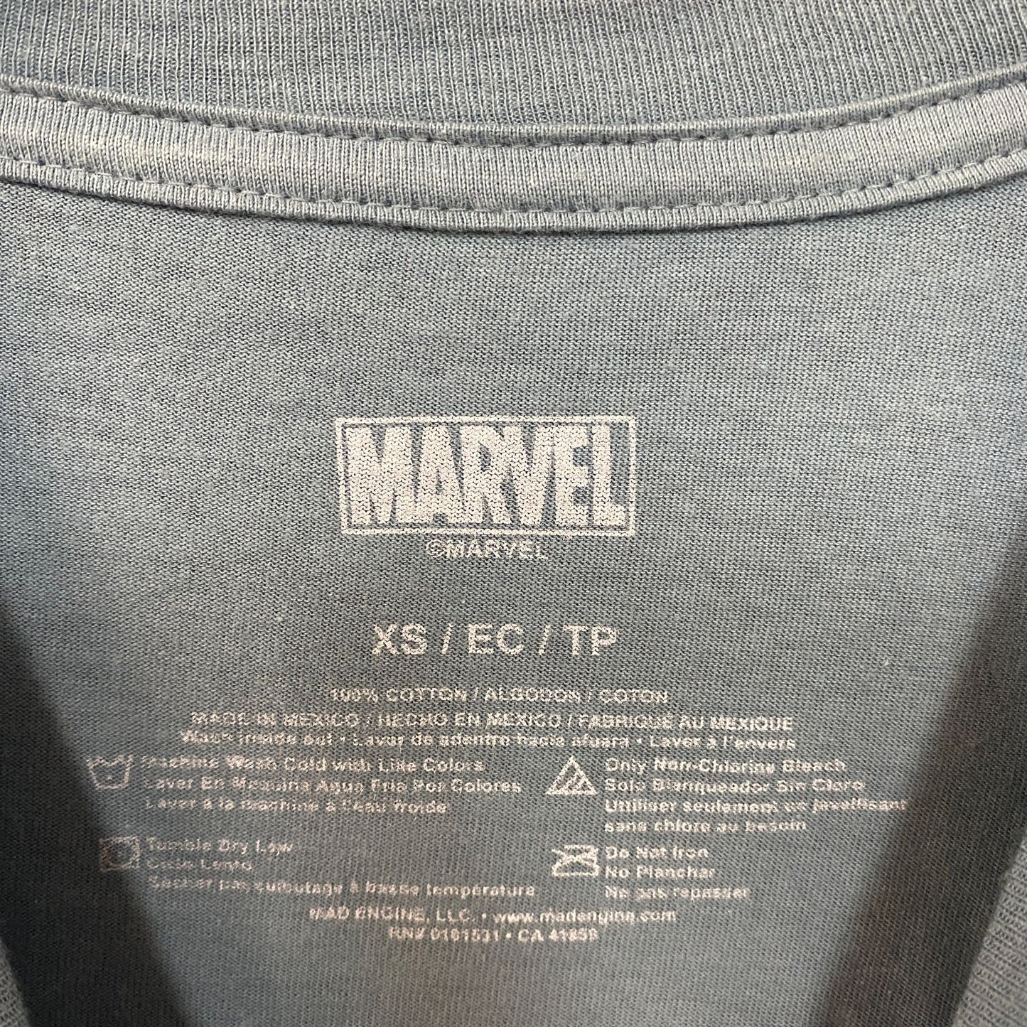 Marvel Spider-Man Dreaming Blue T-Shirt Extra Small