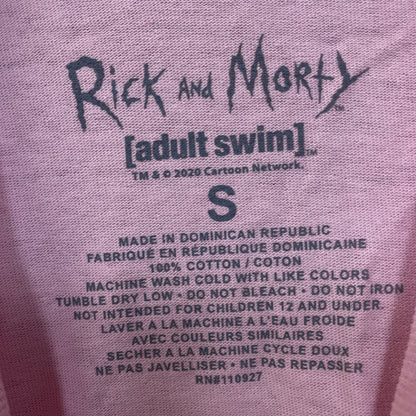 Adult Swim Rick and Morty Neon Eyeballs T-Shirt Small