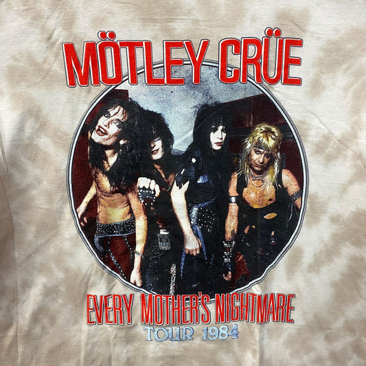 Motley Crue Every Mothers Nightmare Tour 1984 T-Shirt Large