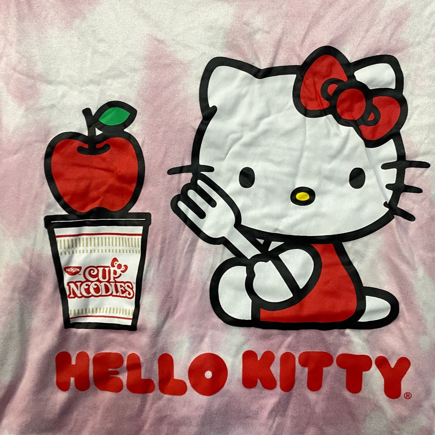 Hello Kitty X Nissin Cup Noodles Cute Set Pajamas Large