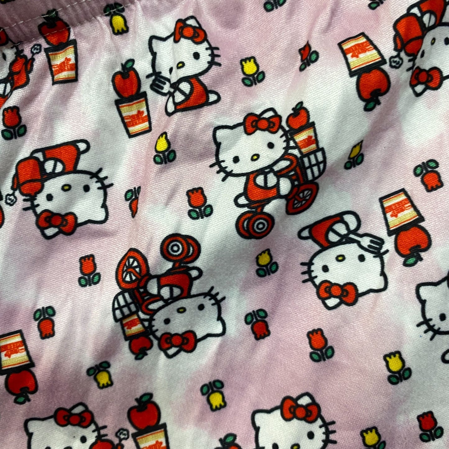 Hello Kitty X Nissin Cup Noodles Cute Set Pajamas Large