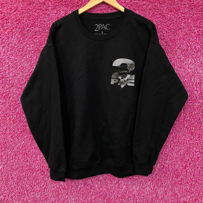 2Pac "Against All Odds" Graphic Crewneck Sweatshirt Medium